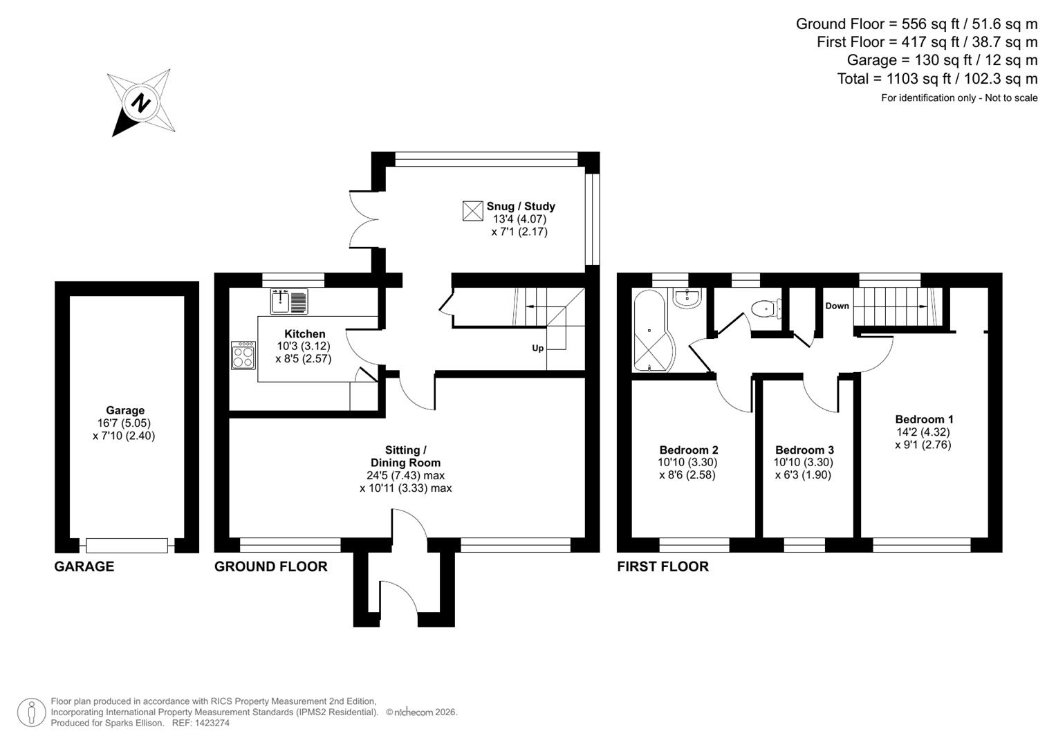 Westmorland Way, Chandlers Ford floorplan