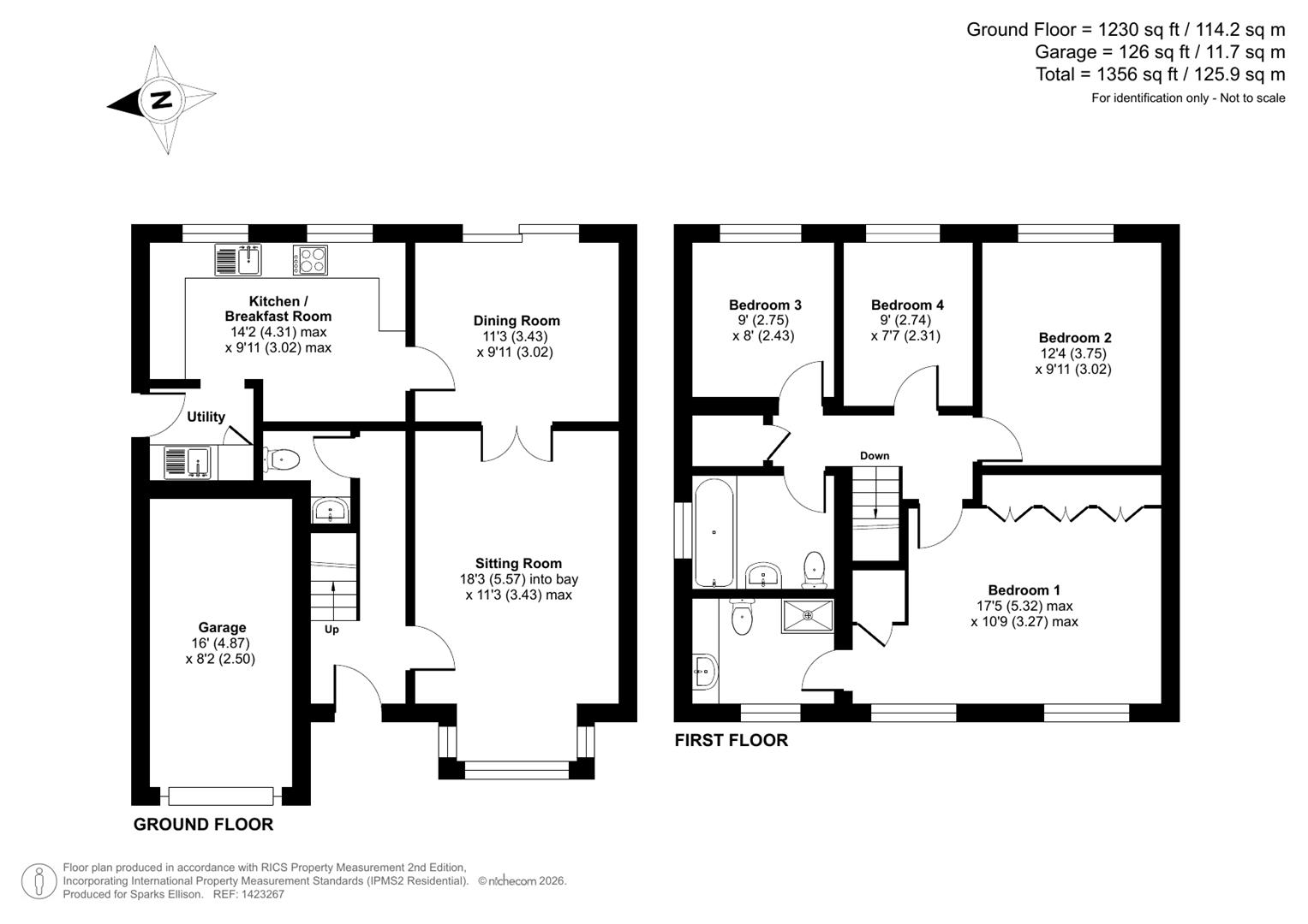 Symonds Close, Chandler’s Ford, Eastleigh floorplan