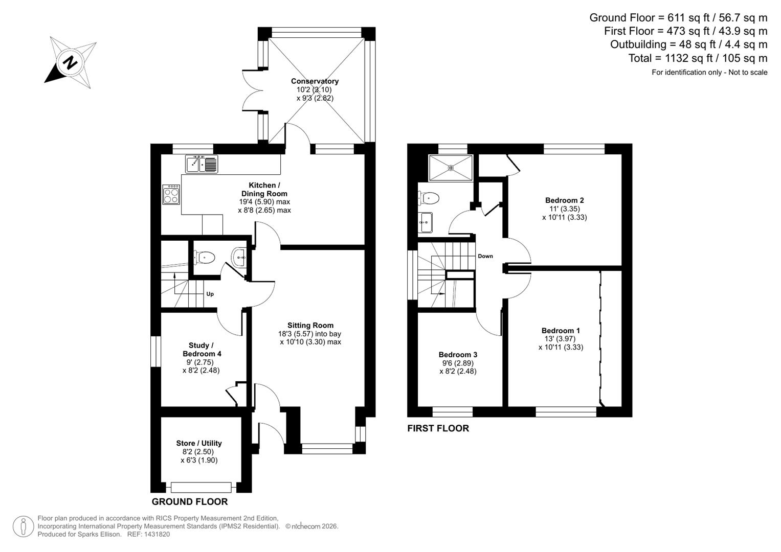 Donnington Drive, Valley Park, Chandler’s Ford floorplan