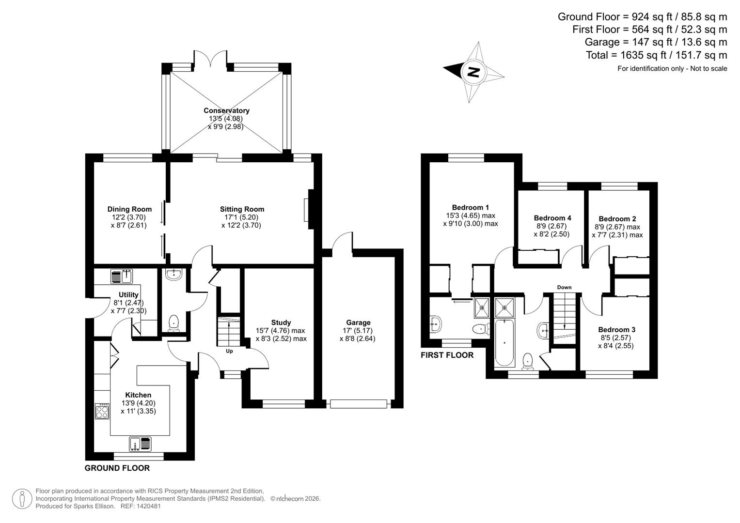 Caernarvon Gardens, Valley Park, Chandler’s Ford floorplan