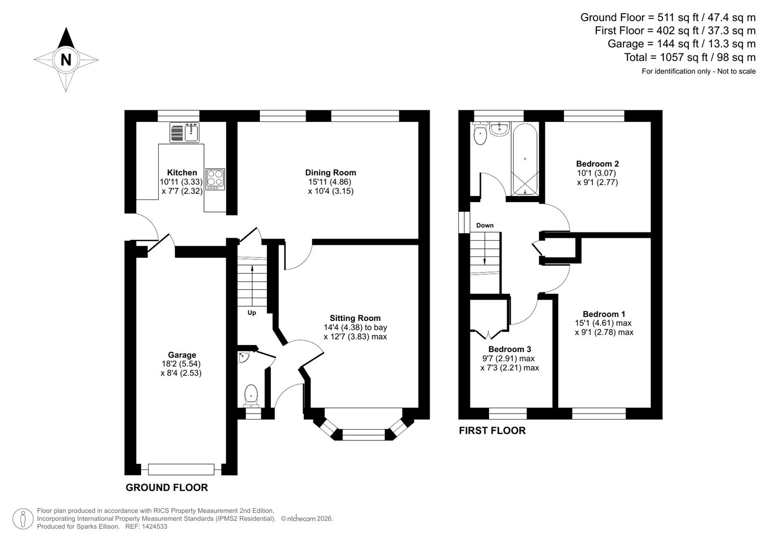 Basing Way, Chandler’s Ford floorplan