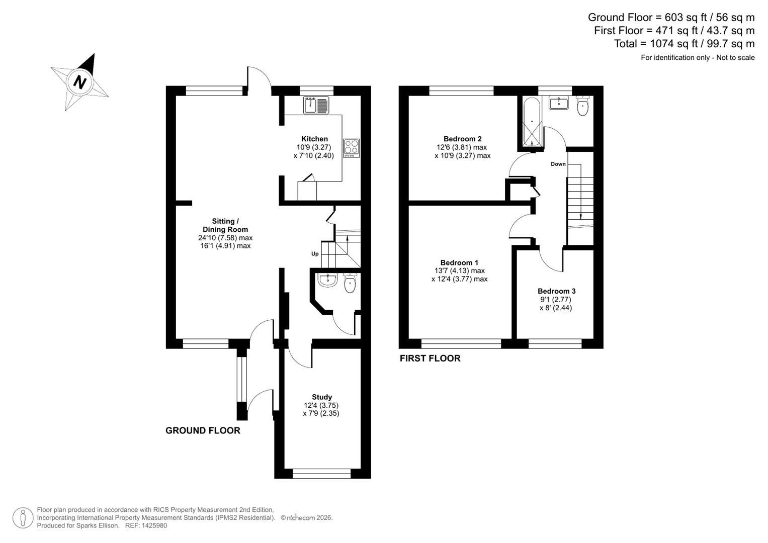 Brownhill Close, Chandler’s Ford floorplan