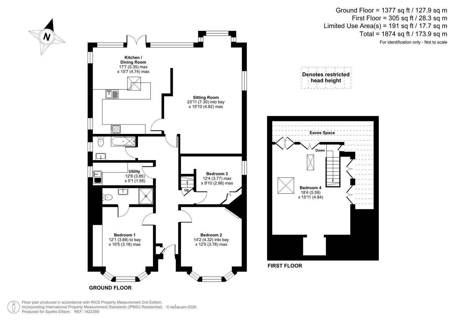 Pine Road, Chandler’s Ford, Eastleigh floorplan