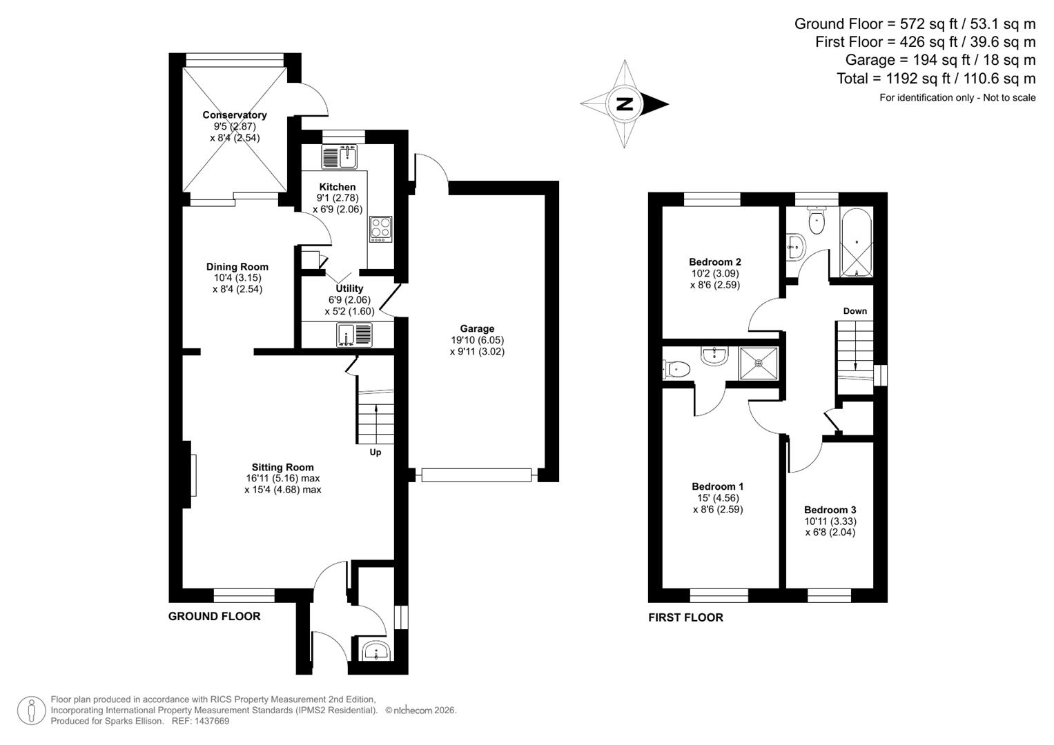 Fairbairn Walk, Knightwood Park, Chandler’s Ford floorplan