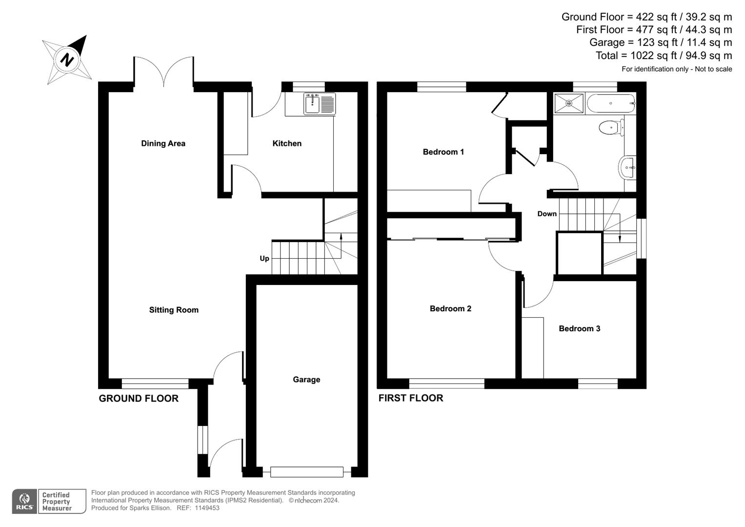Salcombe Close, Valley Park, Chandlers Ford floorplan