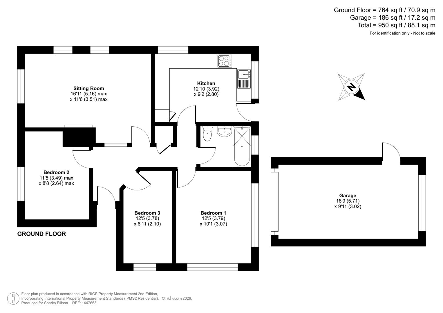 Constantine Avenue, Peverells Wood, Chandler’s Ford floorplan