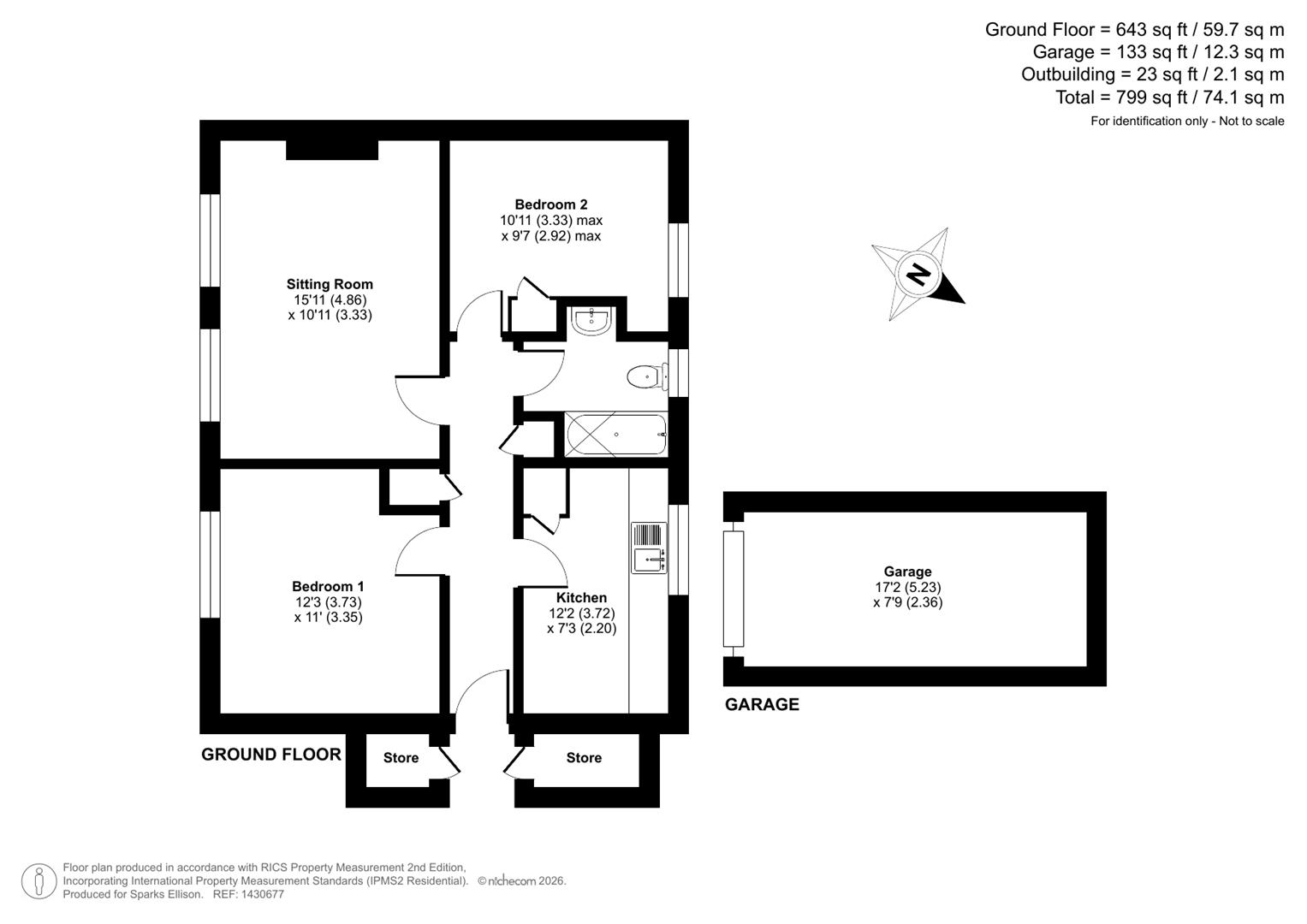 Ashdown Road, Chandler’s Ford floorplan