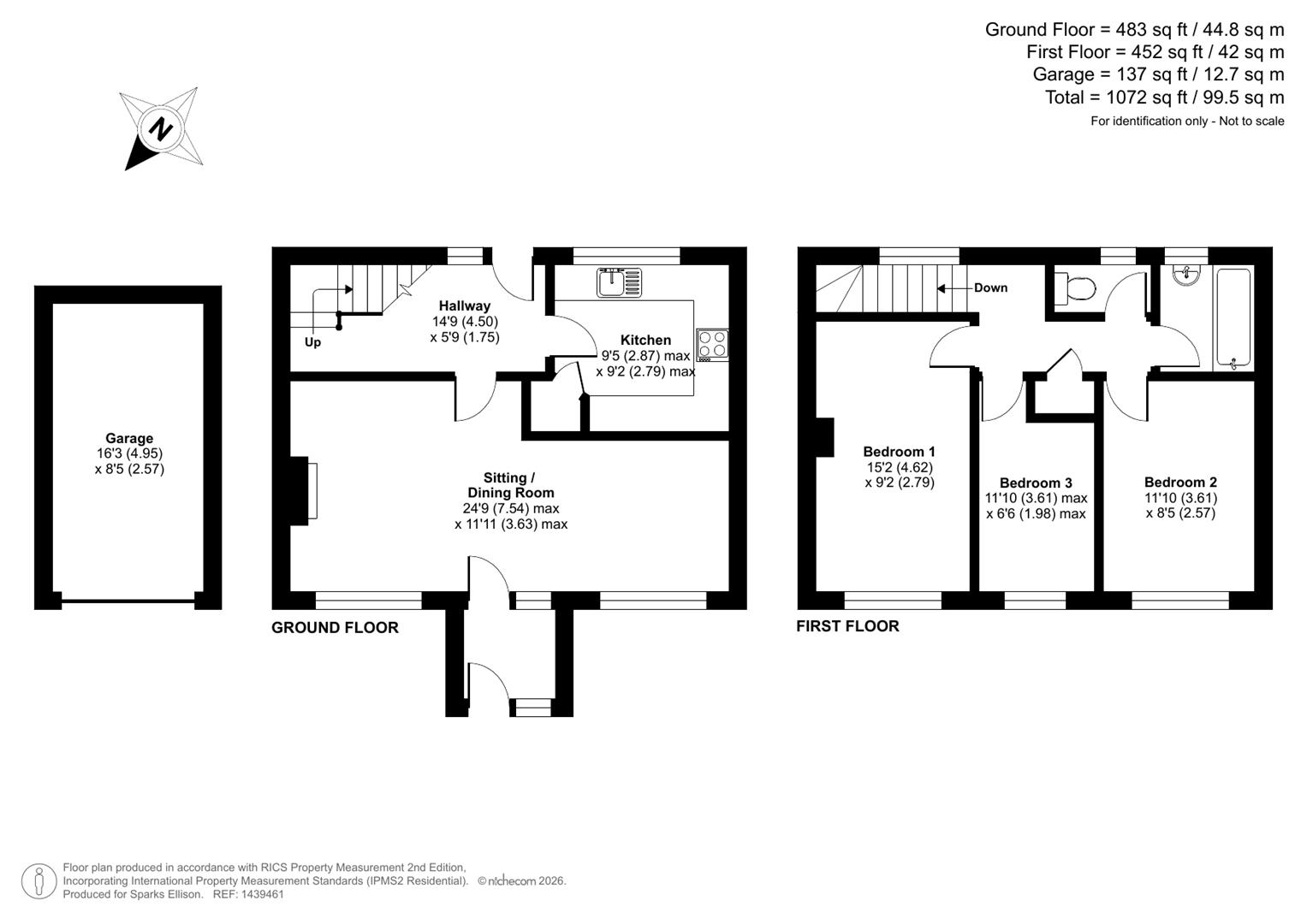 Porteous Crescent, Peverells Wood, Chandler’s Ford floorplan