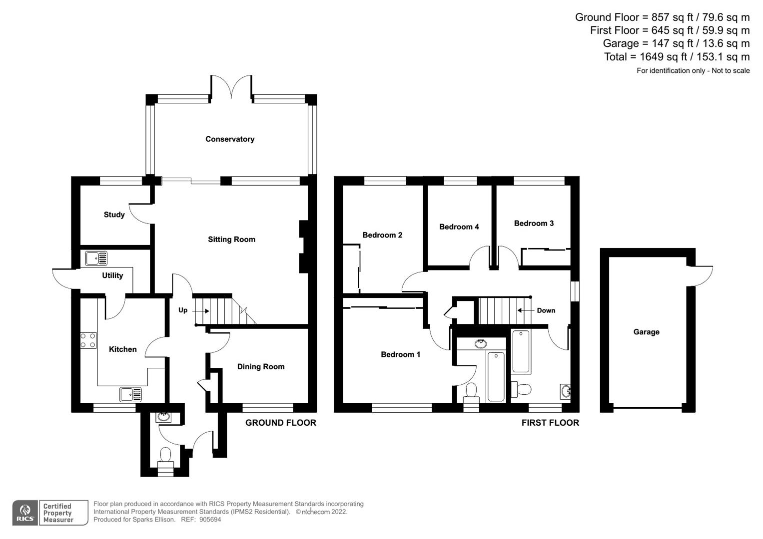 Keepers Close, Valley Park, Chandler’s Ford. floorplan