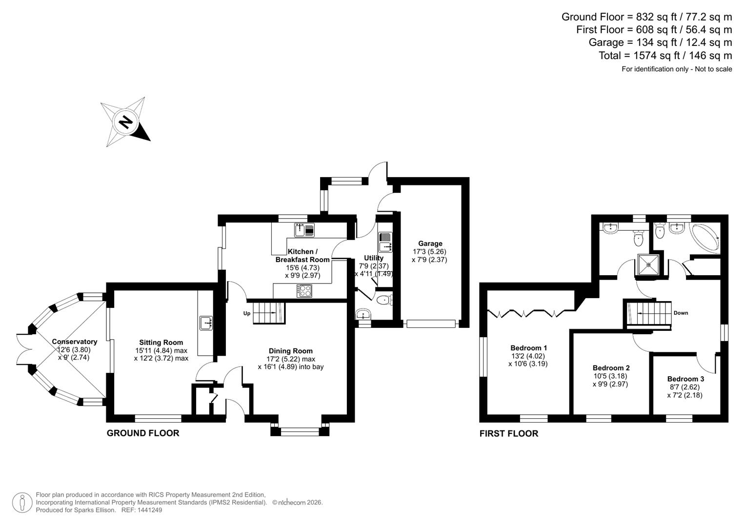2 Park Lane, Otterbourne, Winchester floorplan