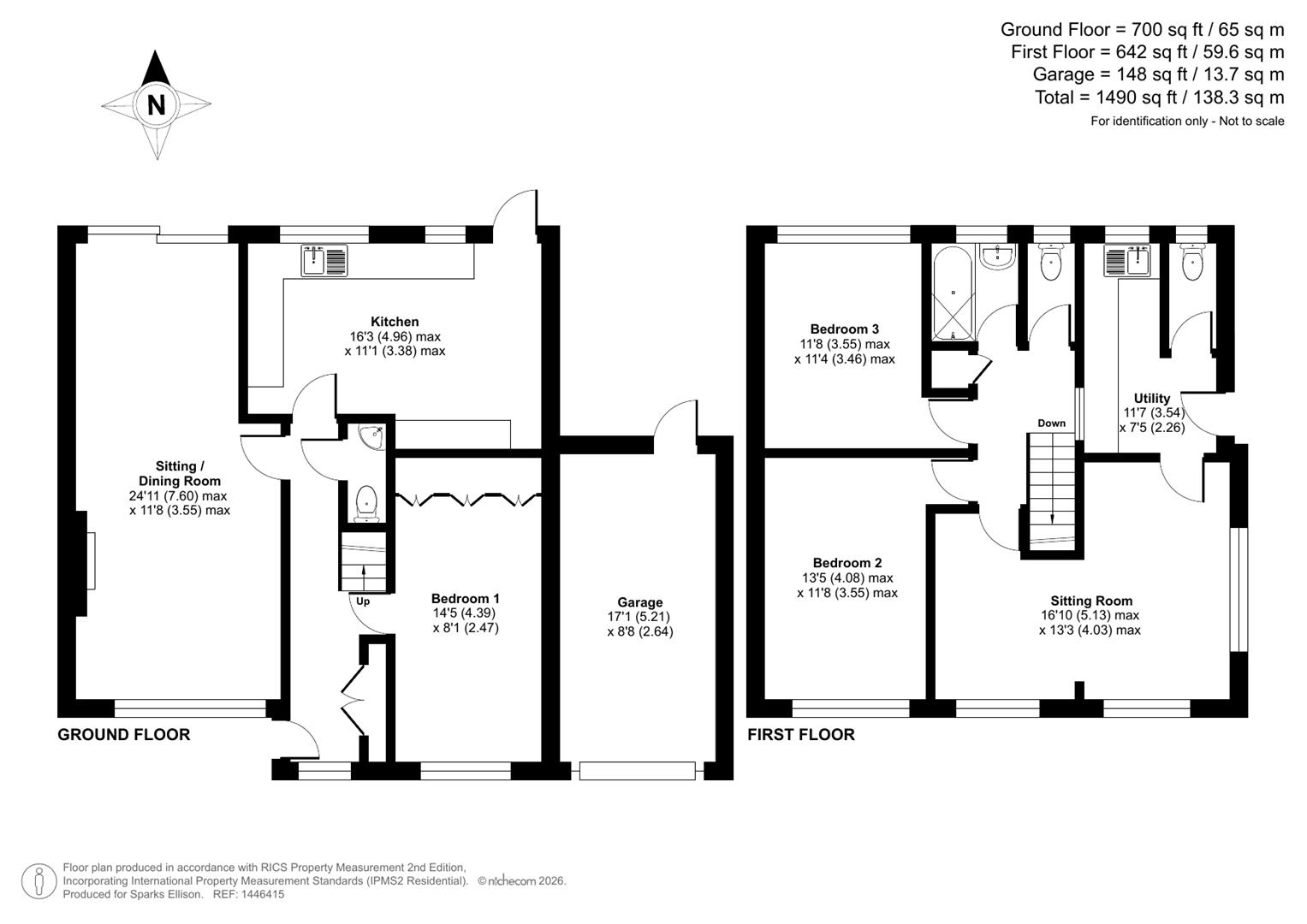 Bodycoats Road, Chandler’s Ford floorplan
