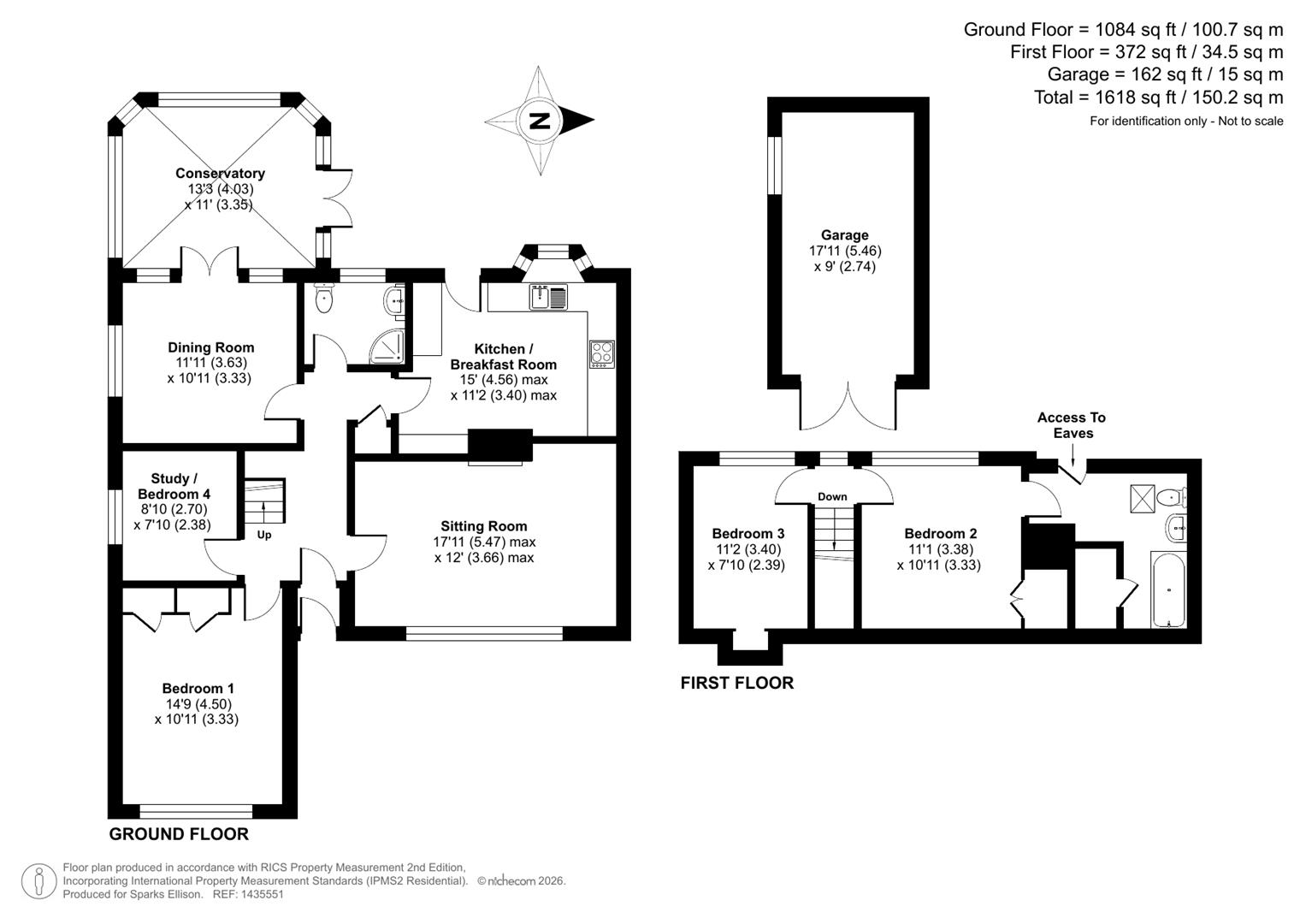 Hocombe Drive, Hiltingbury, Chandler’ Ford floorplan