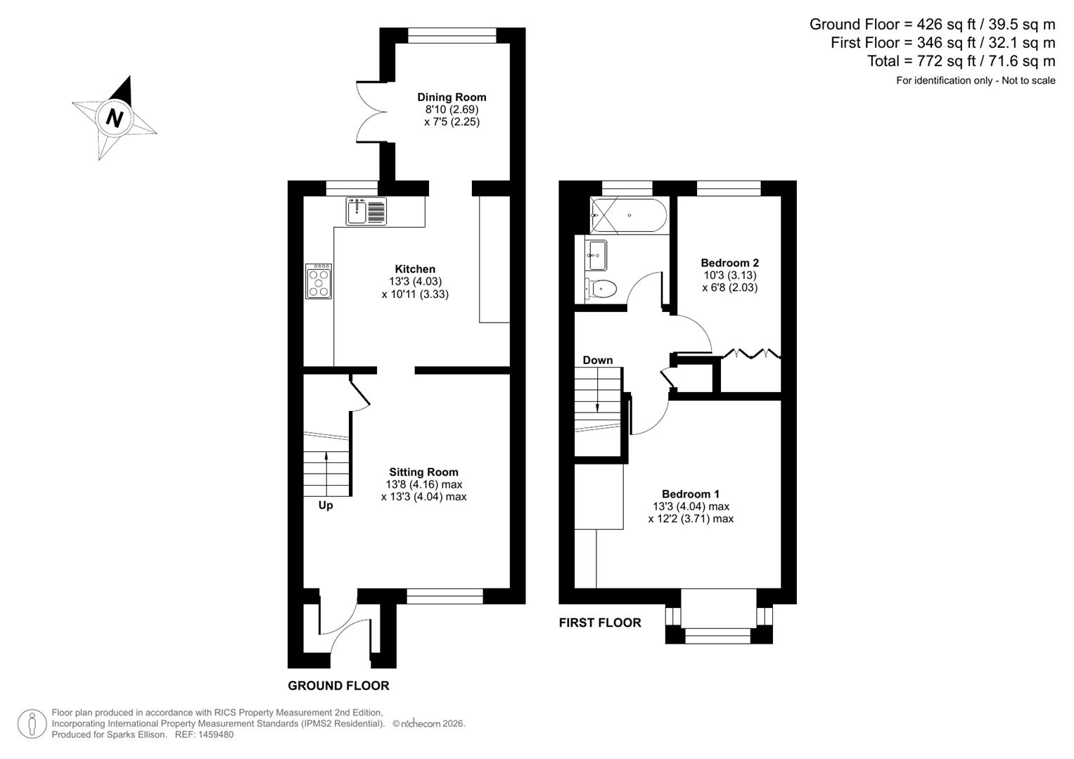 Rusland Close, Chandler’s Ford, Eastleigh floorplan