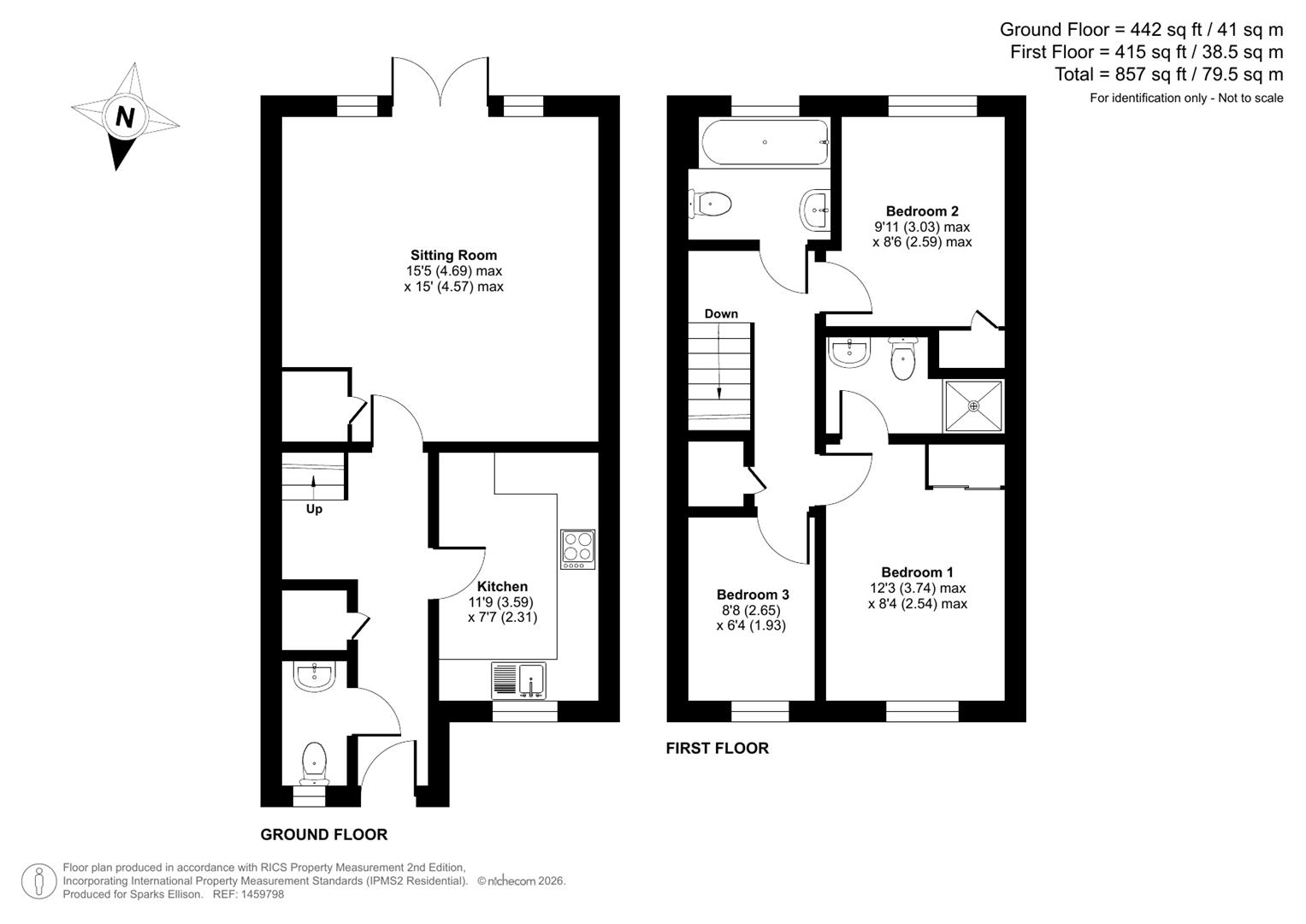 Hut Farm Place, Chandler’s Ford floorplan