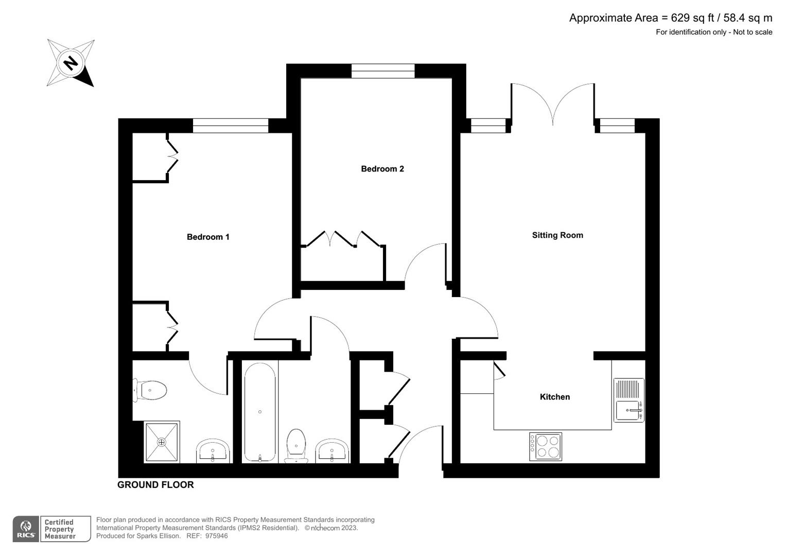 Hiltingbury Road, Hiltingbury, Chandler’s Ford floorplan