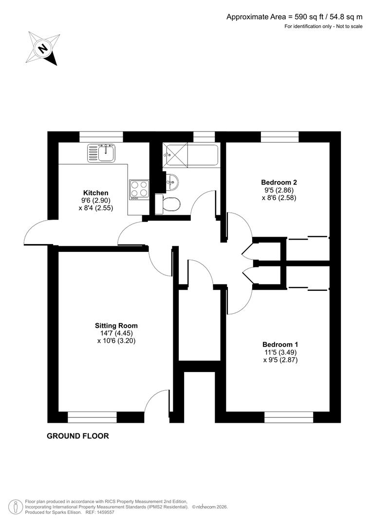 Wellbrooke Gardens, South Millers Dale, Chandlers Ford floorplan