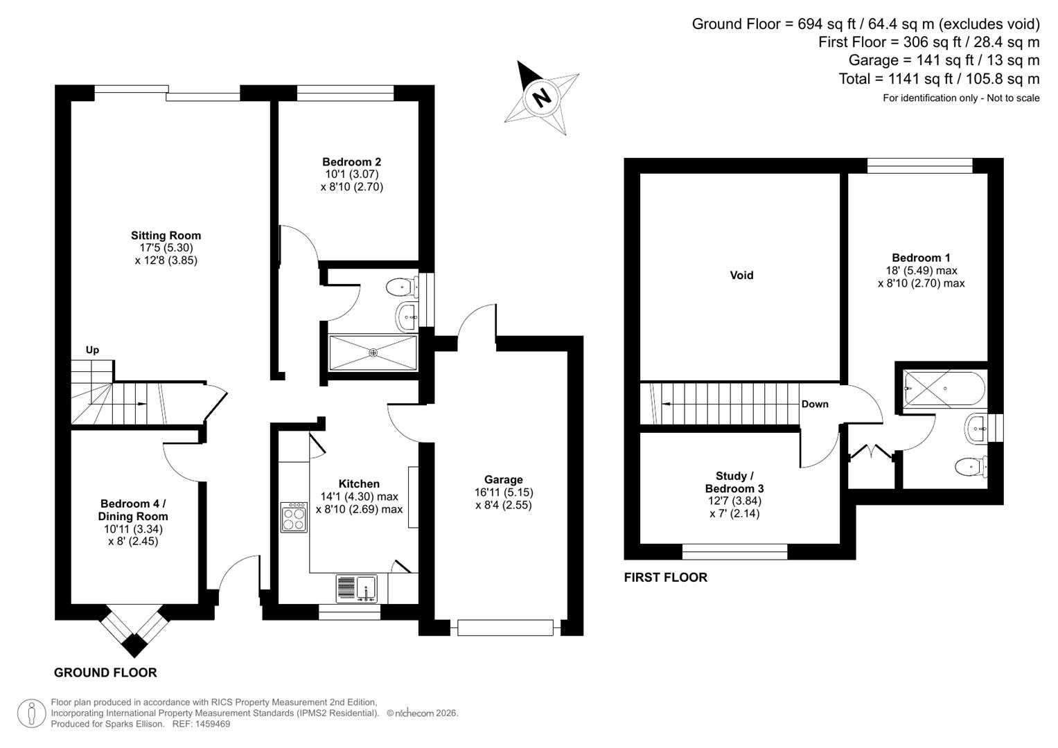 Highcliffe Drive, Boyatt Wood, Eastleigh floorplan
