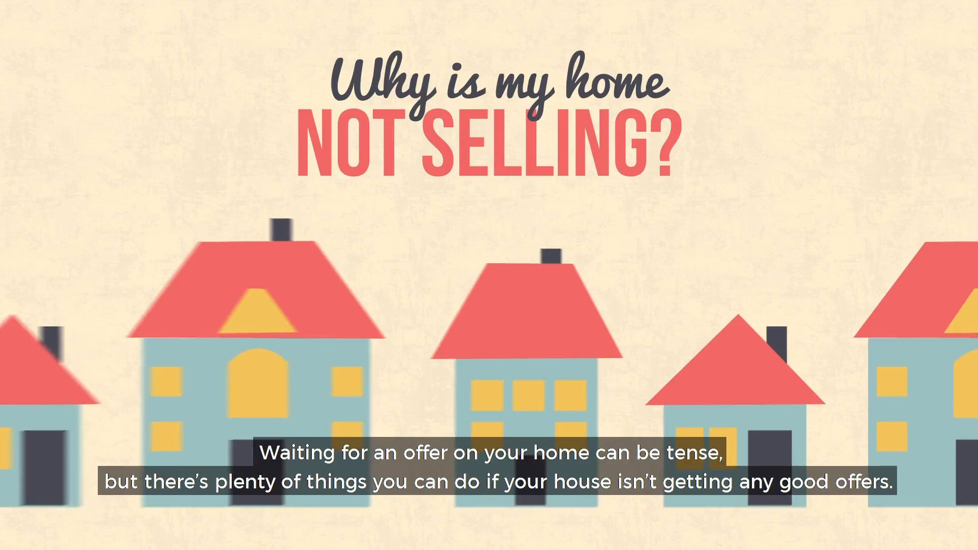 The nine possible reasons your property isn’t selling
