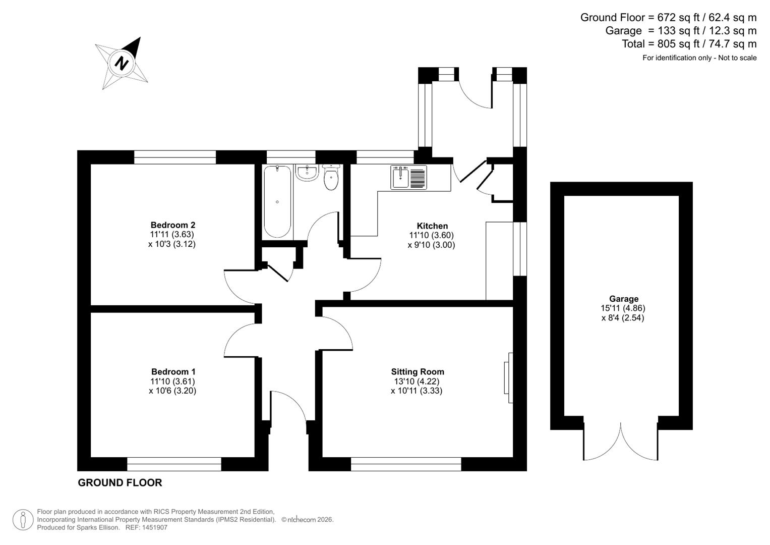 Broad Lane, Southampton floorplan