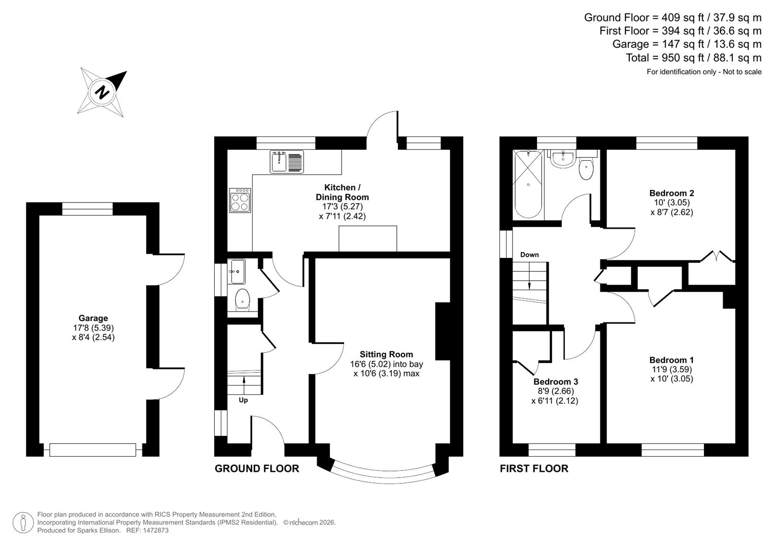 Carthage Close, Chandler’s Ford floorplan