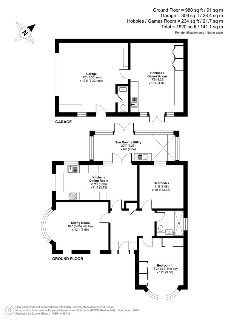 Peverells Road, Chandler’s Ford floorplan