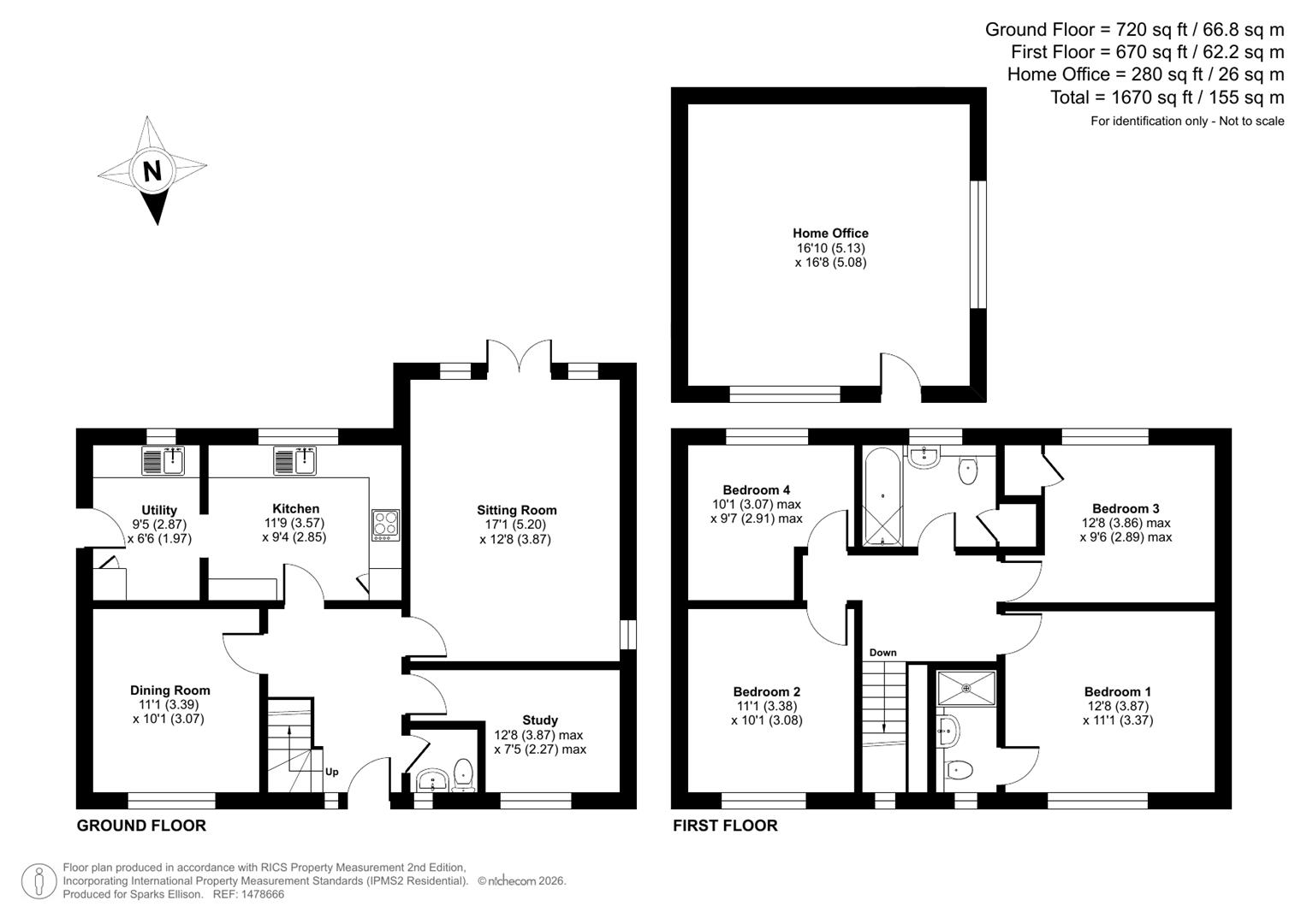 Chestnut Close, Chandler’s Ford floorplan