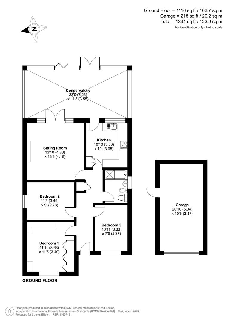 Clifton Gardens, West End, Southampton floorplan