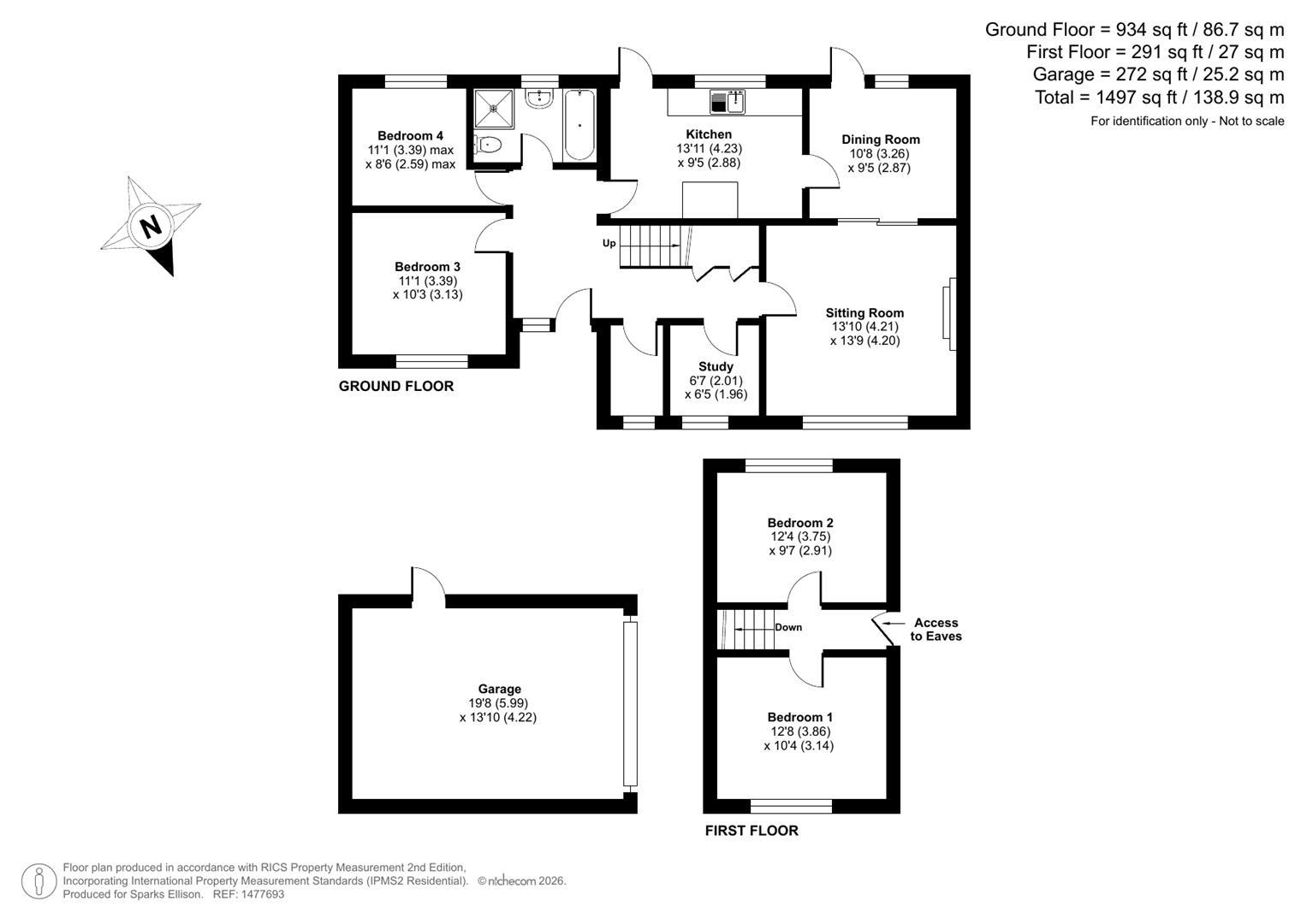 Westwood Gardens, Chandler’s Ford, floorplan