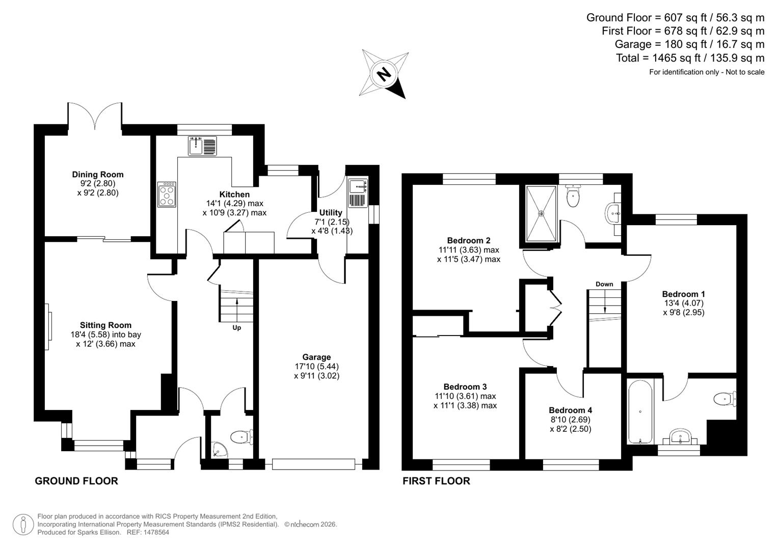 Warblington Close, Valley Park, Chandler’s Ford floorplan