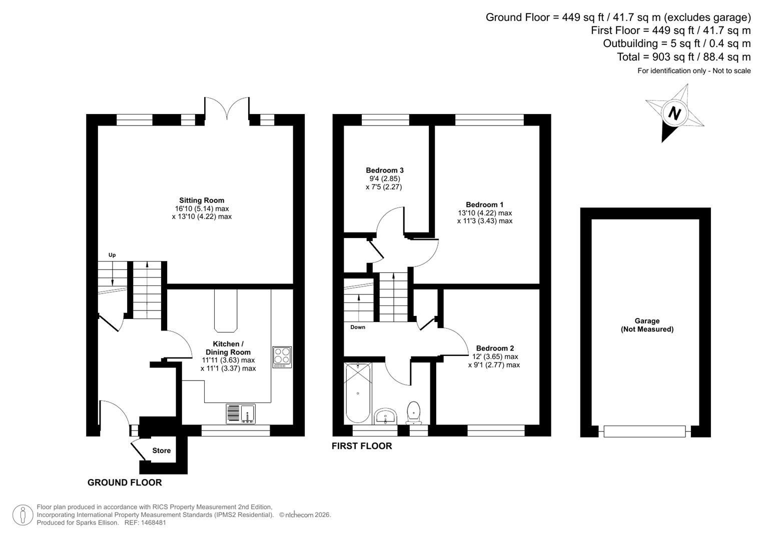 Bodycoats Road, Chandler’s Ford floorplan