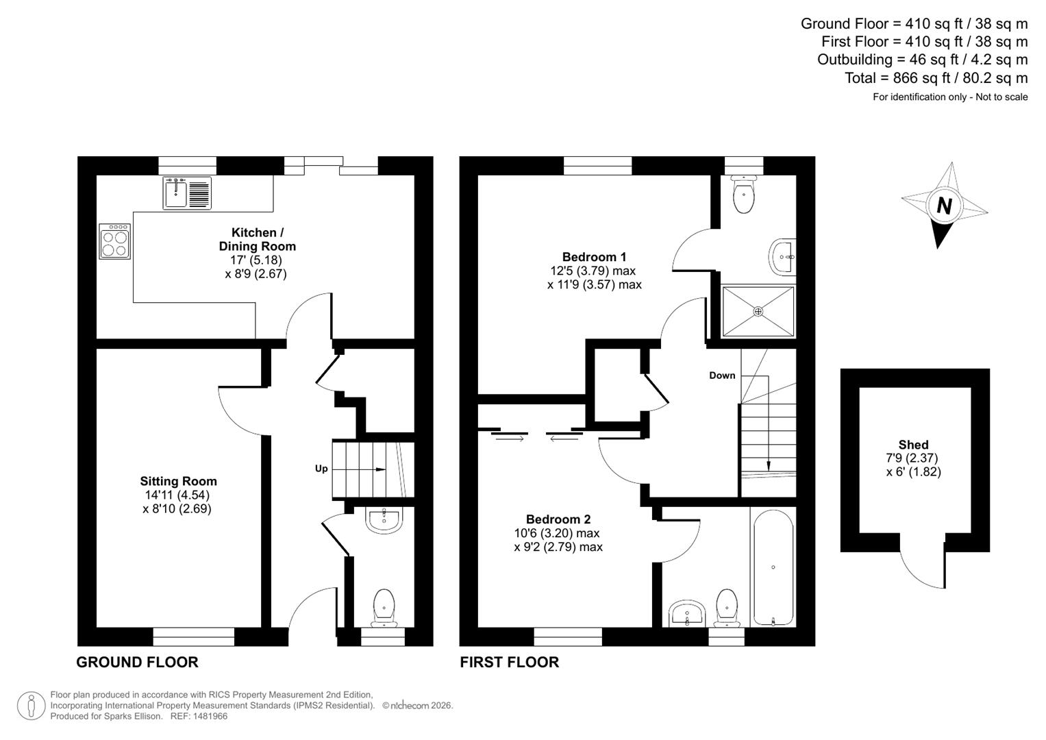 Beale Crescent, Allbrook floorplan