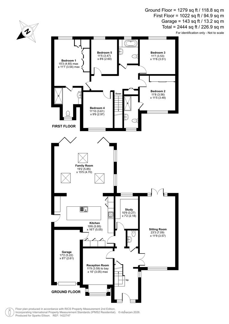 Oakwood Road, Chandler’s Ford, floorplan