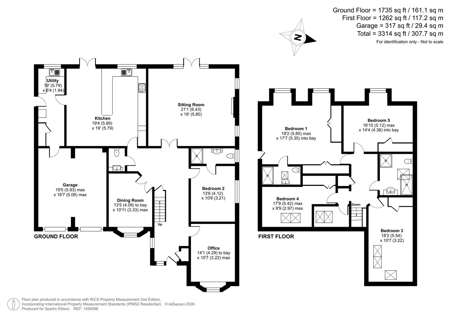 Thorold Road, Hiltingbury, Chandler’s Ford floorplan