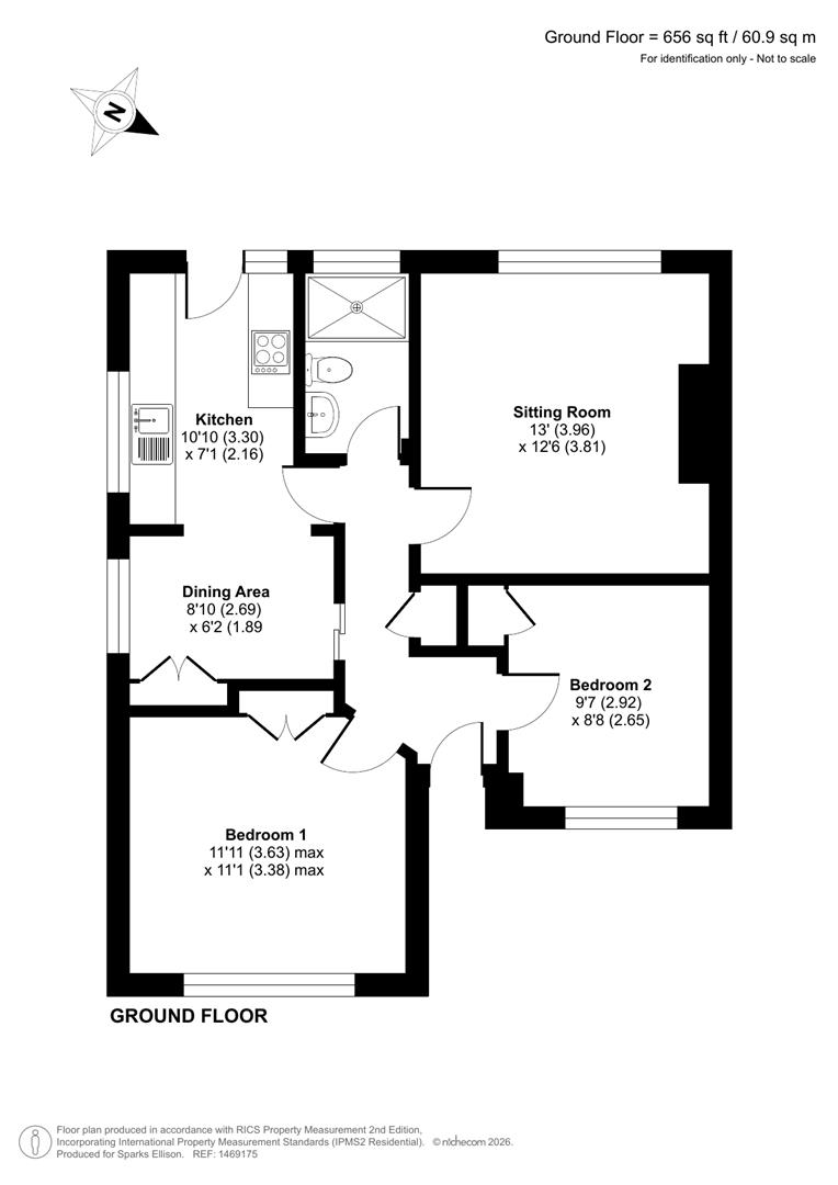 Bodycoats Road, Chandler’s Ford floorplan