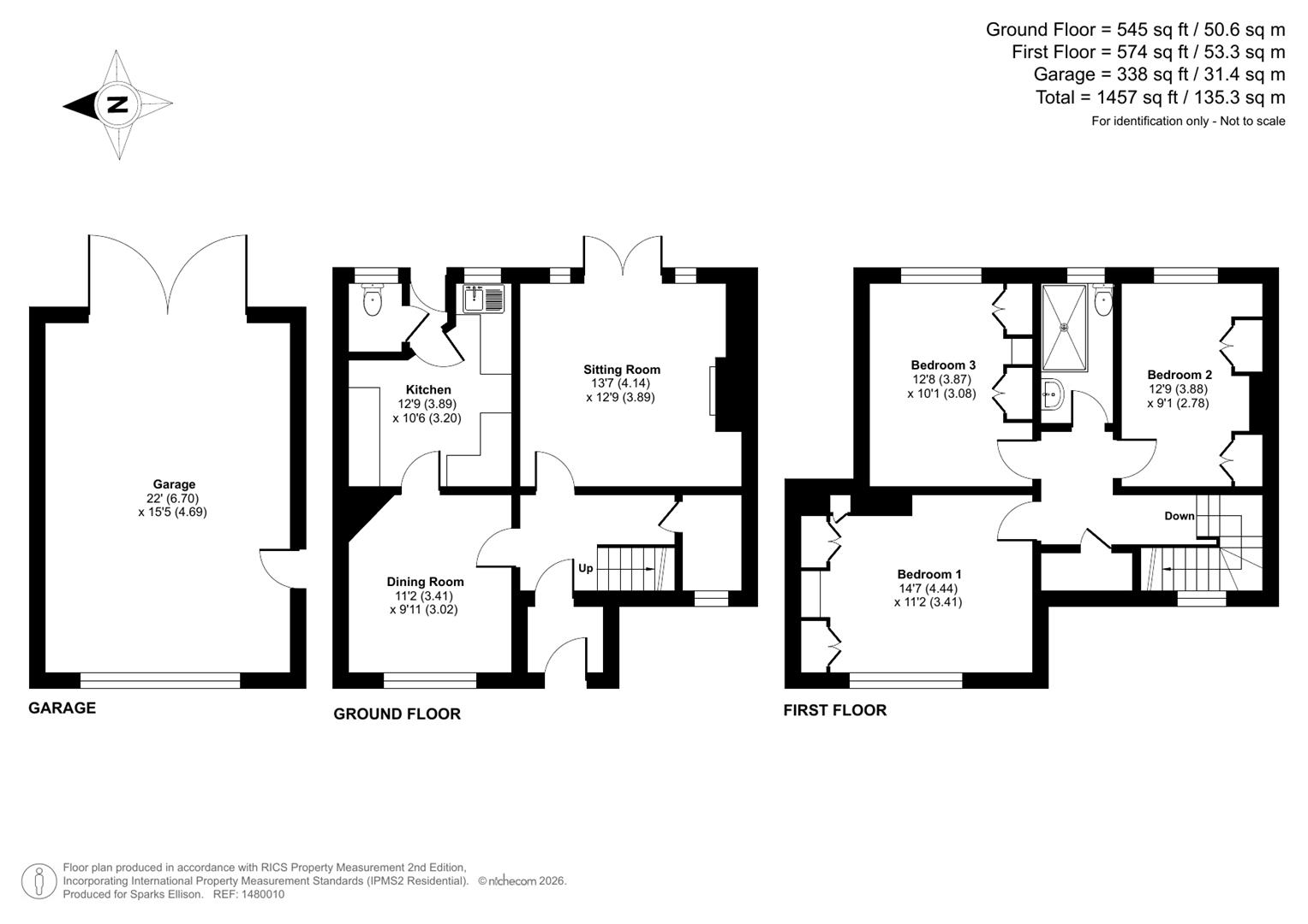 Darwin Road, Eastleigh floorplan