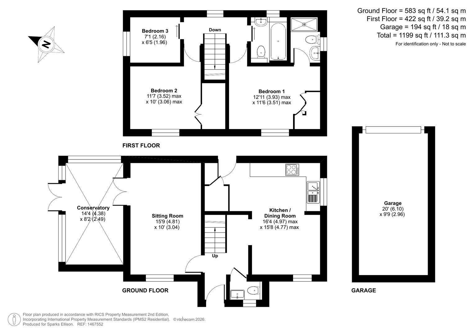 Tomkyns Close, Knightwood Park, Chandler’s Ford floorplan