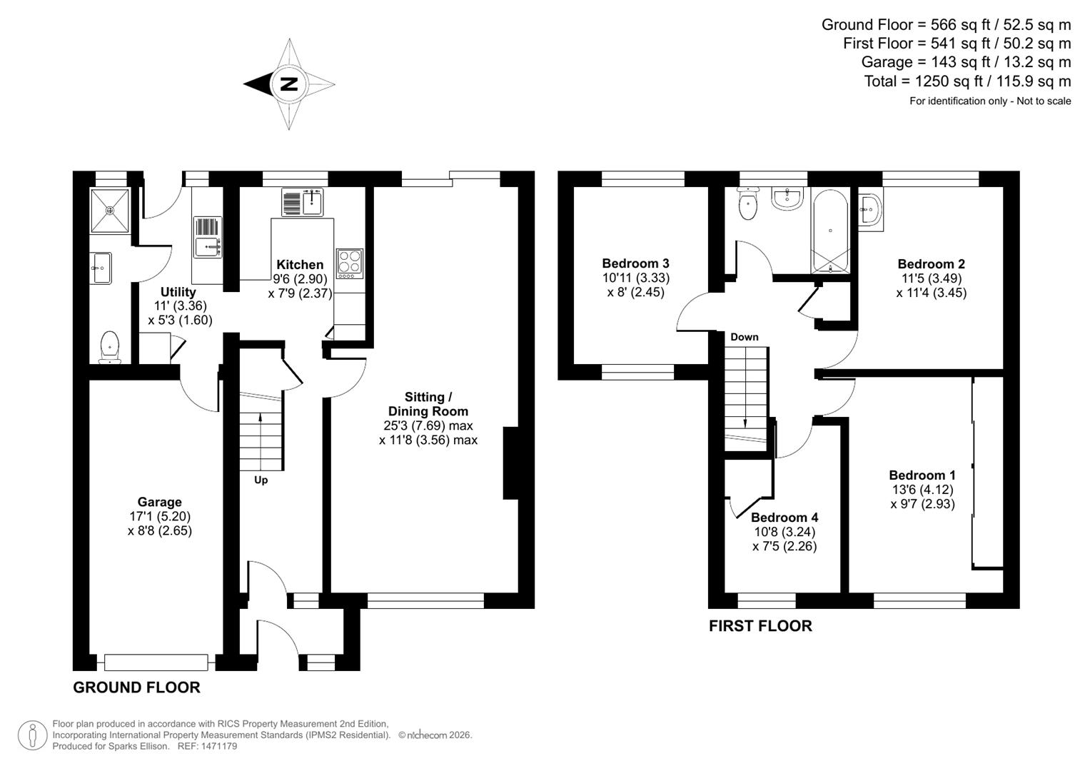 Julius Close, Chandler’s Ford floorplan