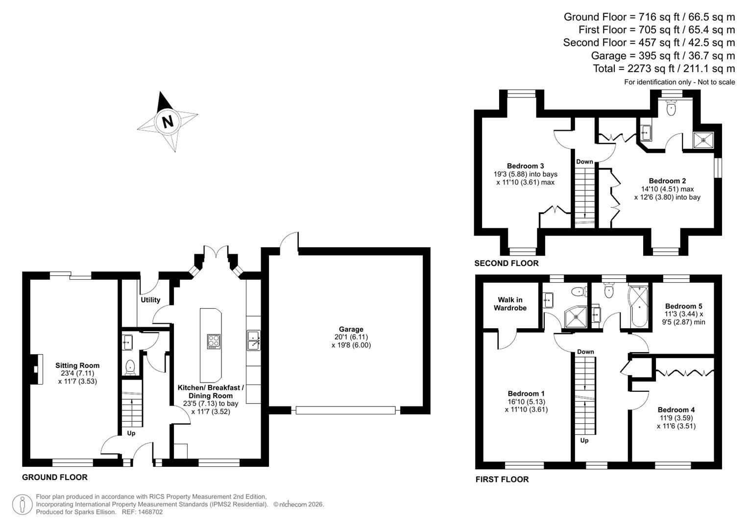 Merlin Way, Chandler’s Ford floorplan