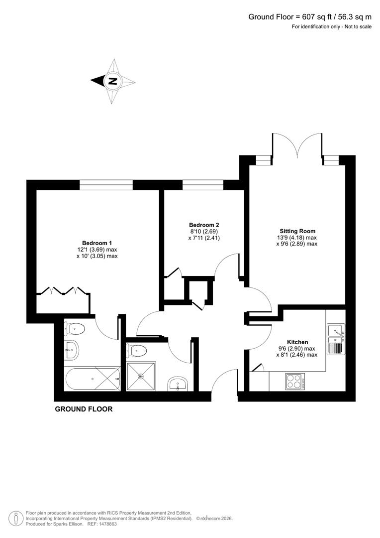 Oaklands House, Hursley Road, Chandler’s Ford floorplan