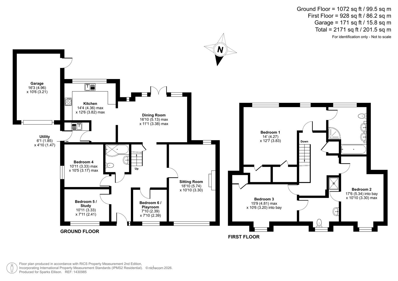 Hiltingbury Road, Chandler’s Ford floorplan