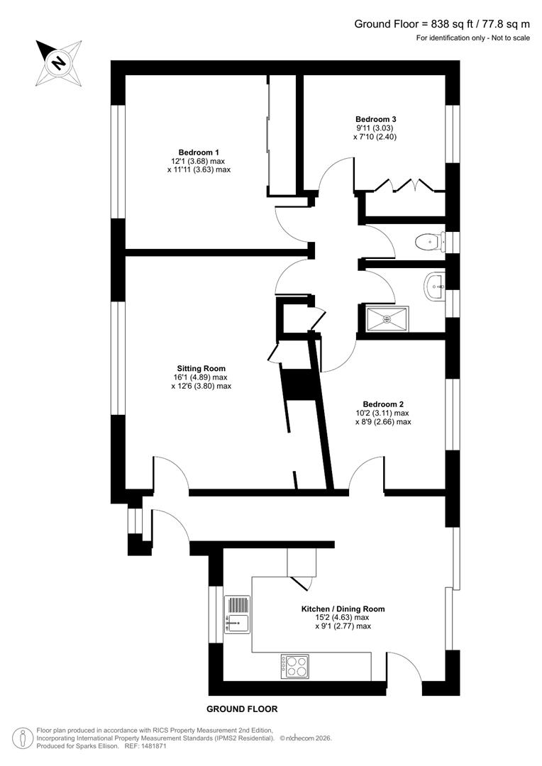Rownhams Road, North Baddesley floorplan