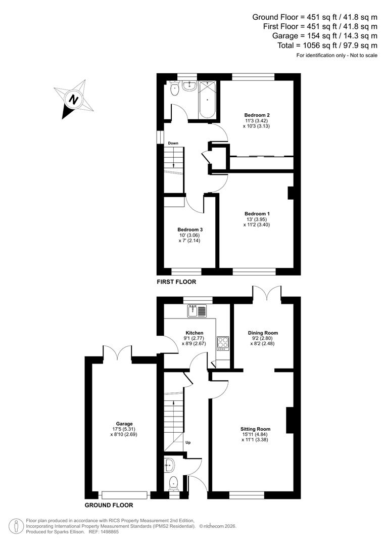 Foyle Road, Valley Park, Chandler’s Ford floorplan