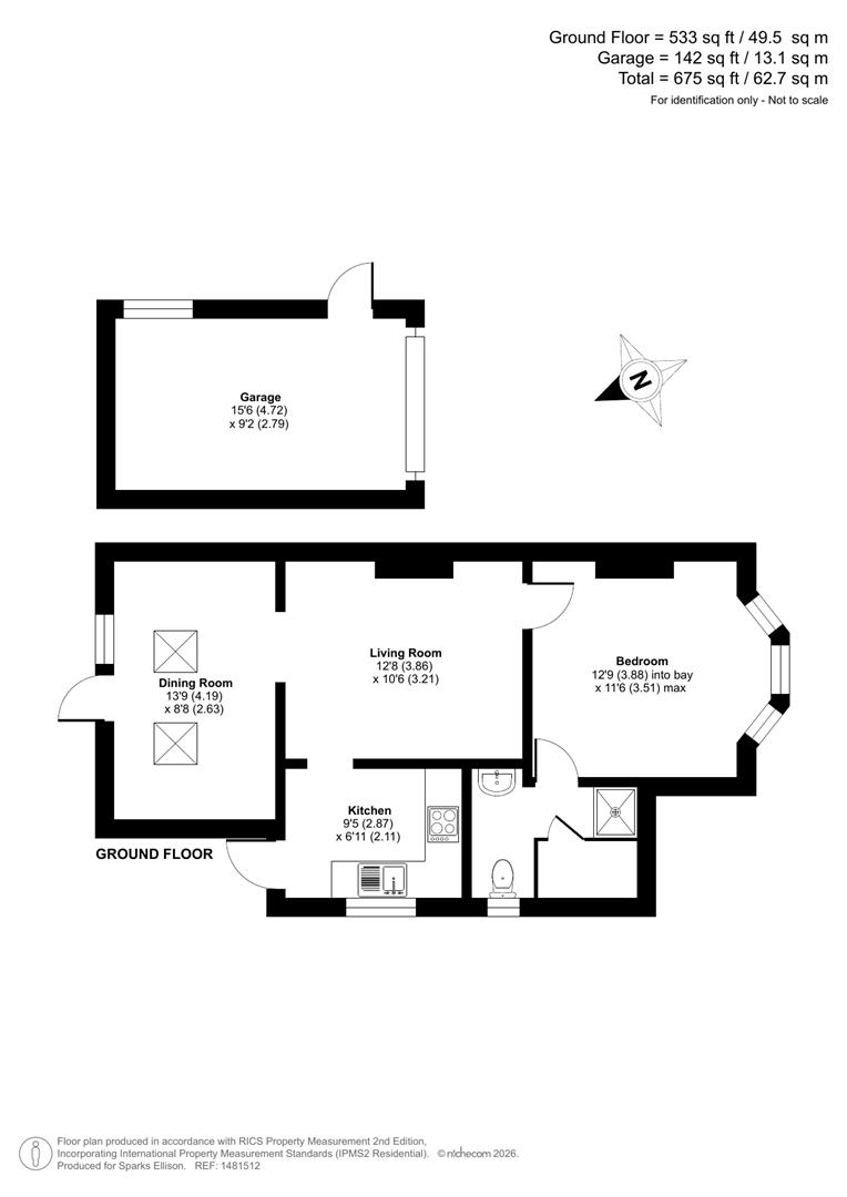 Cox Row, Chandler’s Ford floorplan