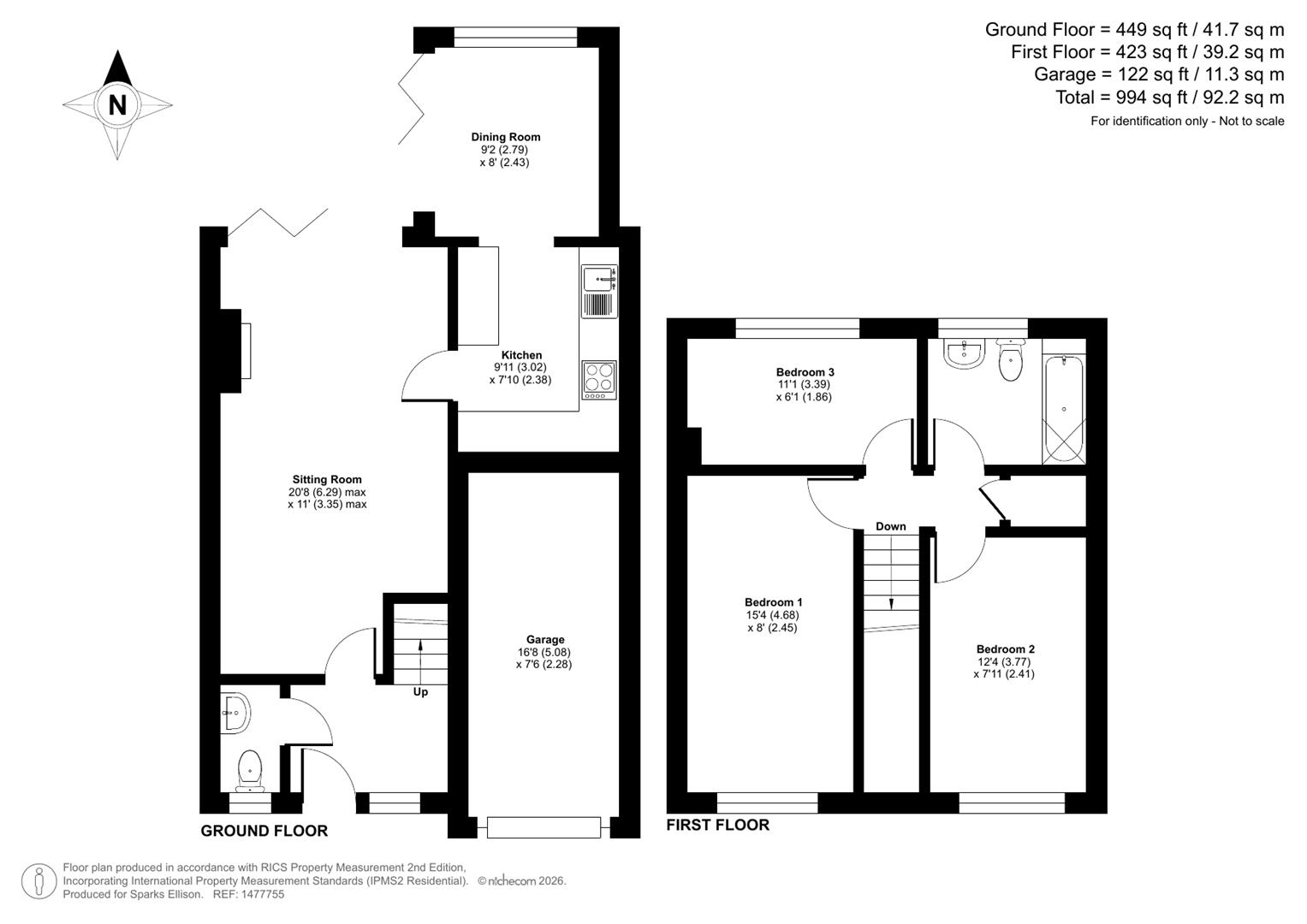 Flexford Close, Parish Of Ampfield, Chandler’s Ford floorplan