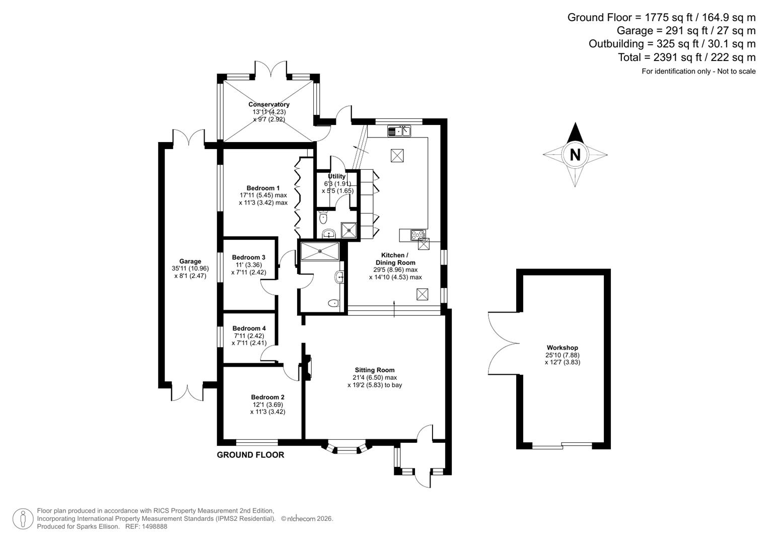Leigh Road, Chandler’s Ford floorplan