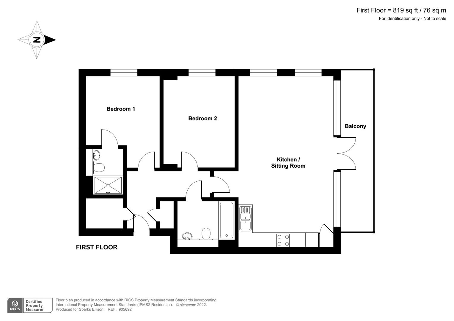 Meridian Way, Southampton floorplan