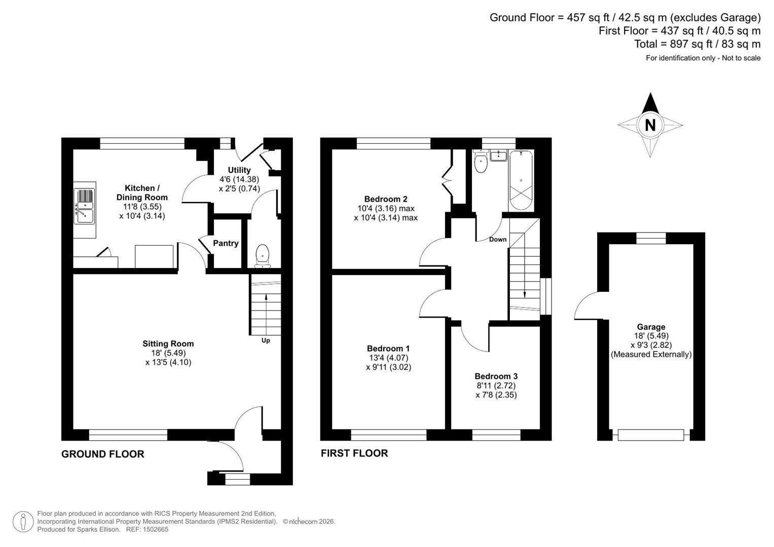 Sycamore Avenue, Chandler’s Ford floorplan