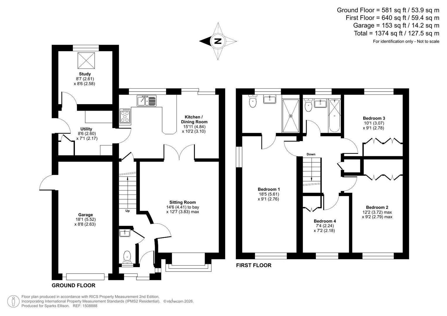 Calshot Drive, Valley Park, Chandler’s Ford floorplan
