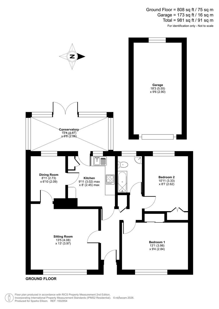 Verona Road, Peverells Wood, Chandler’s Ford floorplan