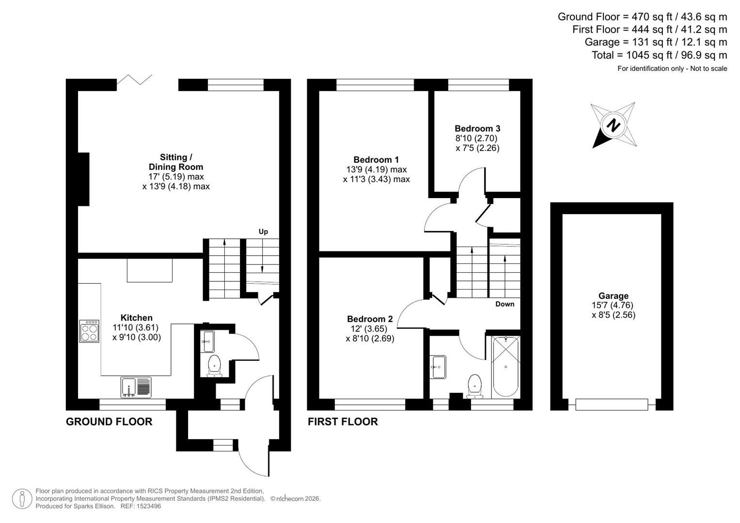 Ribble Close, Chandler’s Ford floorplan